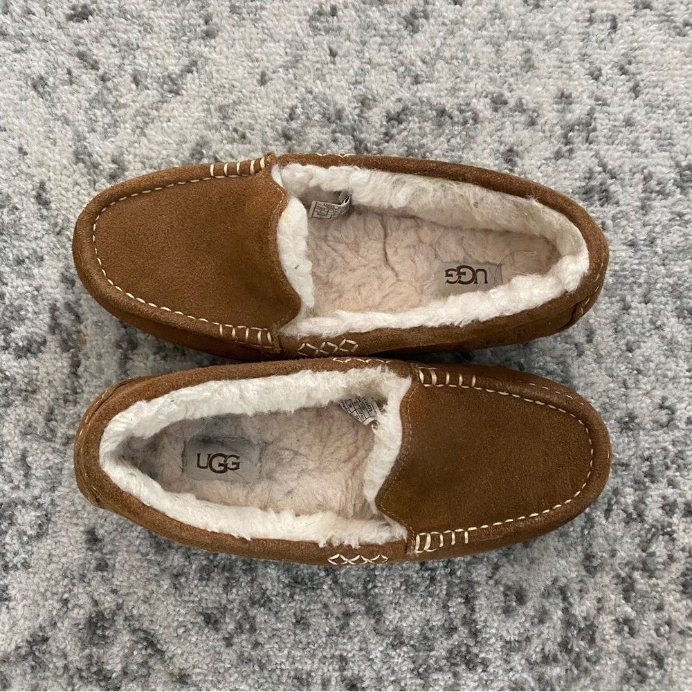 UGG Brown Suede Slippers